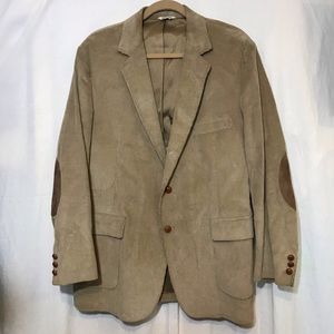 Oshman’s Sportswear Men’s Corduroy Vintage Sports Coat Blazer Retro Elbow Patch
